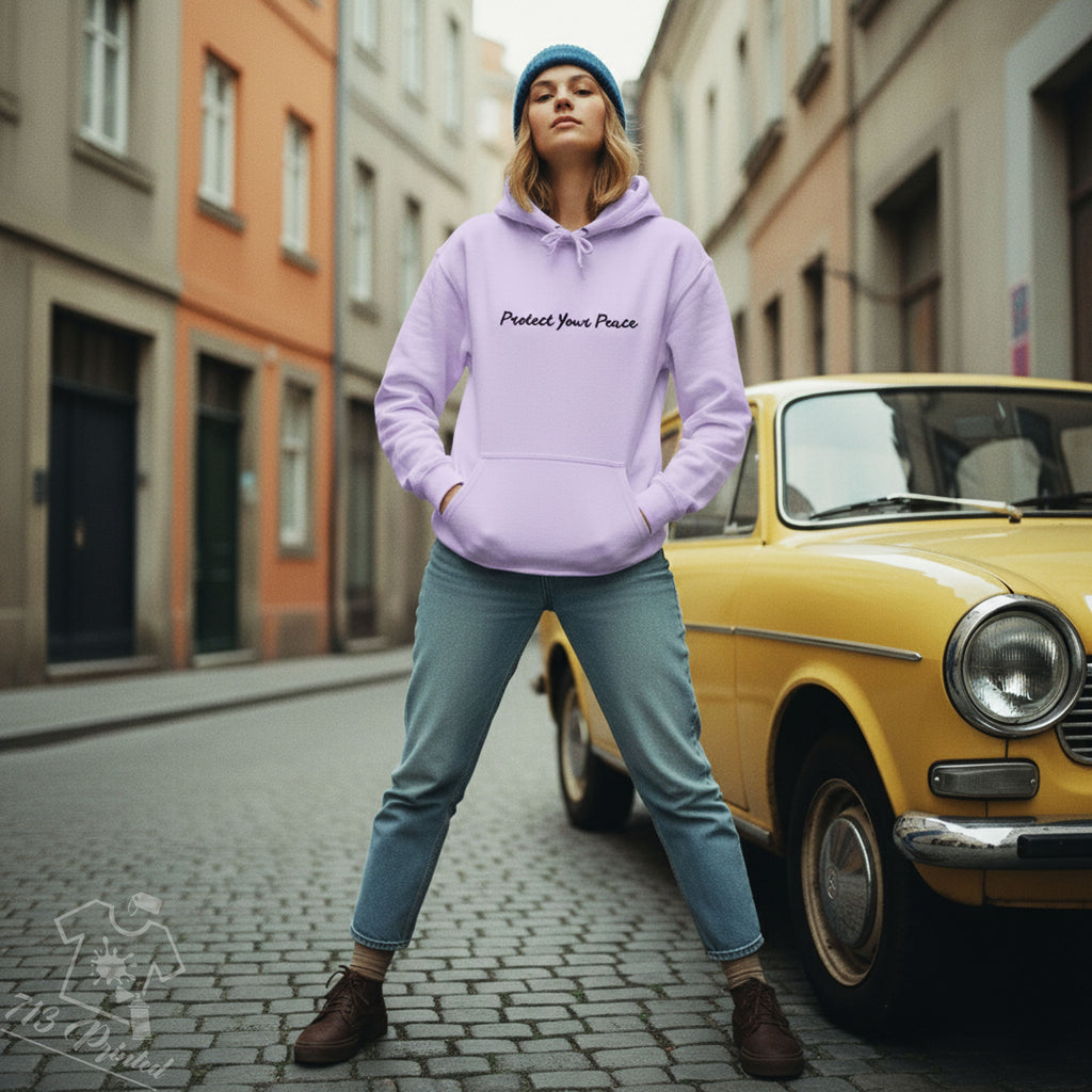 Personalized Embroidered Hoddie – Choose Your Text & 20 Unique Fonts | Cozy Custom Hoodie Gift