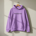 Personalized Embroidered Hoddie – Choose Your Text & 20 Unique Fonts | Cozy Custom Hoodie Gift