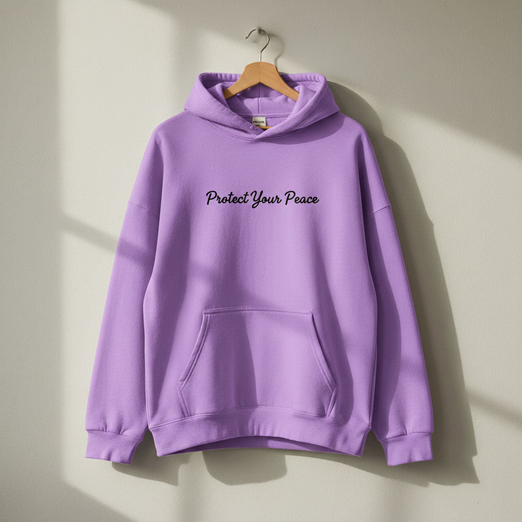 Personalized Embroidered Hoddie – Choose Your Text & 20 Unique Fonts | Cozy Custom Hoodie Gift